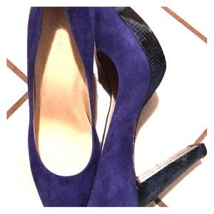 Calvin Klein Cobalt Blue Heels